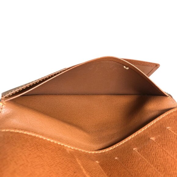 Authentic Louis Vuitton Porte Valeurs Cartes Credit Long Wallet jp70-111225 - Picture 11 of 16